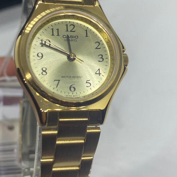 - Casio New Wrist Watch for Ladies / Teen / Adult , Staineless Steel Goldt… - Picture 1 of 5